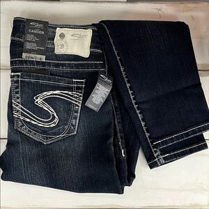 Silver Jeans Camden Dark Indigo Denim